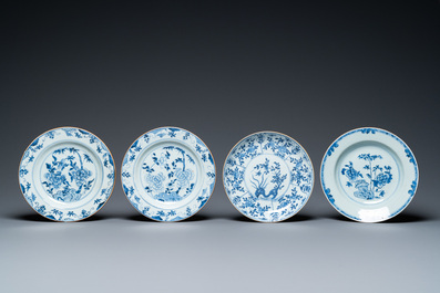 Elf Chinese blauw-witte borden, Kangxi en later