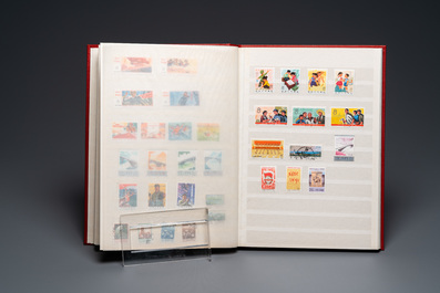 An album of Chinese postal stamps, 20th C.
