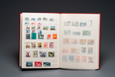 An album of Chinese postal stamps, 20th C.