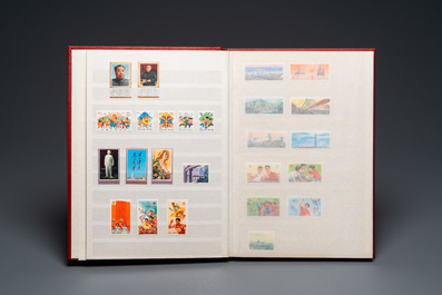 An album of Chinese postal stamps, 20th C.
