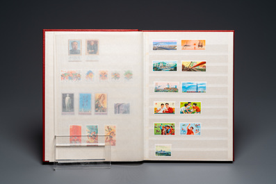 An album of Chinese postal stamps, 20th C.