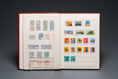 An album of Chinese postal stamps, 20th C.
