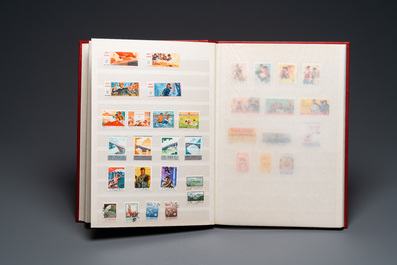An album of Chinese postal stamps, 20th C.