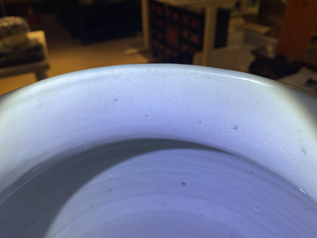 A Chinese blue and white '100 boys' vase, Kangxi