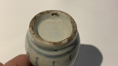 Veertien Chinese blauw-witte vazen, 18/20e eeuw
