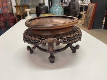 A Chinese cloisonn&eacute; 'dragon' bowl, Wanli mark but probably later