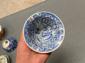 Een uitgebreide en diverse collectie Chinees porselein, Kangxi en later