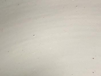 Un aquarium en porcelaine de Chine en bleu et blanc, 19&egrave;me