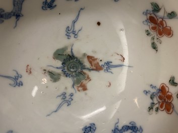 Een Chinese famille verte kom, Yongzheng merk en periode