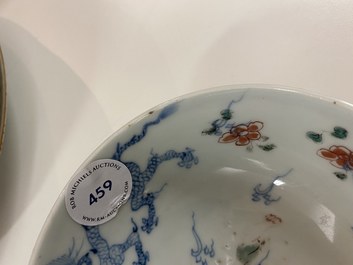Een Chinese famille verte kom, Yongzheng merk en periode