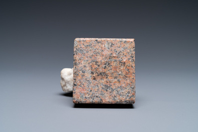 Un fragment romain en marbre sculpt&eacute;, 1er/4&egrave;me