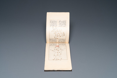 Un manuscrit astrologique arabe concernant le positionnement d'&eacute;toiles par rapport &agrave; la po&eacute;sie, d&eacute;but du 20&egrave;me