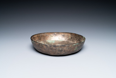 Une coupe sassanide en bronze, Perse, 7/8&egrave;me