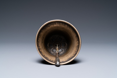 A Tibetan bronze bell, 16th C.