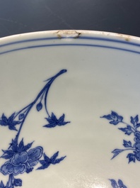Een Chinese blauw-witte '100 jongens' kom, Transitie periode