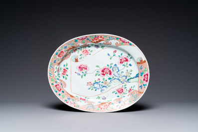 A Chinese famille rose 21-piece dinner service, Qianlong