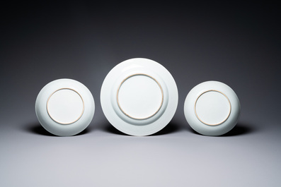 A Chinese famille rose 21-piece dinner service, Qianlong