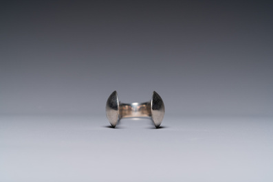 A Chinese silver tea service in presentation box, mark of Zee Sung, Shanghai, Republic
