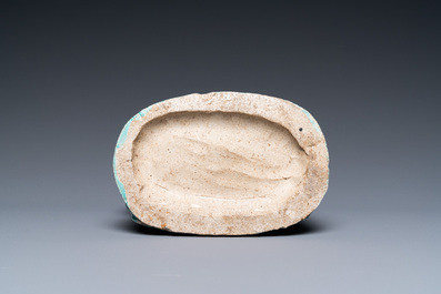 A rare Chinese famille rose 'immortals' group, Qianlong/Jiaqing