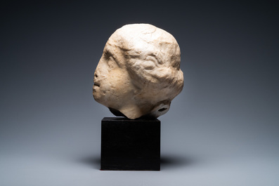 A Roman marble head of a lady, 2nd/3rd C.