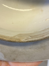 A Chinese famille verte 'Xi Xiang Ji' vase and cover, Kangxi