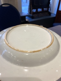 Une assiette armori&eacute;e en porcelaine de Chine aux armes de 'Blonkebijle' pour le march&eacute; hollandais, Yongzheng, ca. 1733