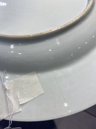 Un plat armori&eacute; en porcelaine de Chine aux armes de 'Bistrate et Proli' pour le march&eacute; belge, Qianlong