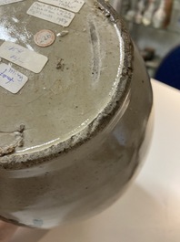 Een Chinese Cizhou kalebasvaas, Song/Yuan