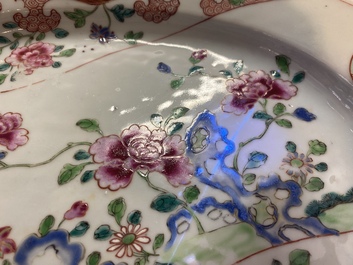 A Chinese famille rose 21-piece dinner service, Qianlong