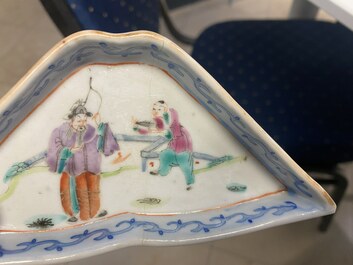 Un service &agrave; mendiants en porcelaine de Chine famille rose, 19&egrave;me