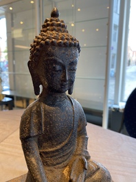 Grand Bouddha en fer de fonte, Chine, Ming