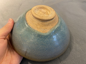 A Chinese purple-splashed junyao bowl, Song