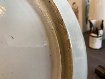 A Chinese famille rose 'antiquities' dish, Republic