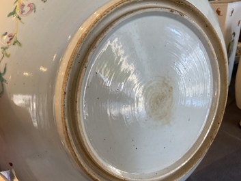 A Chinese famille rose 'antiquities' dish, Republic