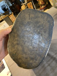 Een Chinese bronzen Boeddha, 19e eeuw