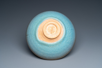 A Chinese purple-splashed junyao bowl, Song