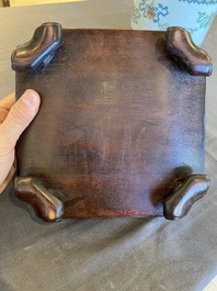 A Chinese doucai 'bajixiang' jardini&egrave;re, Qianlong/Jiaqing