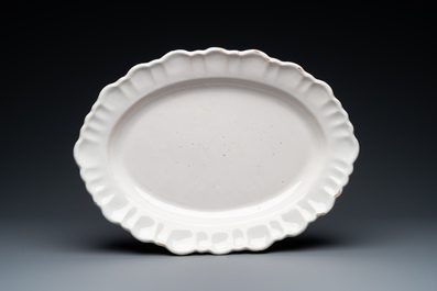 Belle collection de fa&iuml;ences blanches monochromes, France et Pays-Bas, 18/19&egrave;me