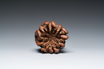 Main de Bouddha en bambou sculpt&eacute;, Chine, 17/18&egrave;me