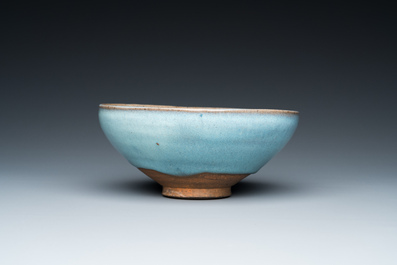 A Chinese junyao bowl, Song or later