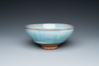A Chinese junyao bowl, Song or later