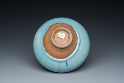 A Chinese junyao bowl, Song or later