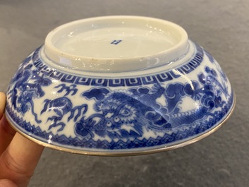 Coupe en porcelaine de Chine 'Bleu de Hue' pour le Vietnam, marque de Nhất, Minh Mạng, ca. 1820-40