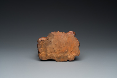 Tara assise en bois sculpt&eacute;, Chine, 19&egrave;me