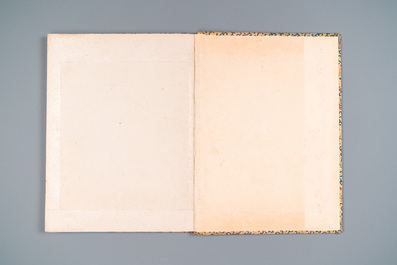 Suiveur de Fei Danxu 費丹旭 (1801-1850): Album contenant huit peintures sur soie, dat&eacute; 1866