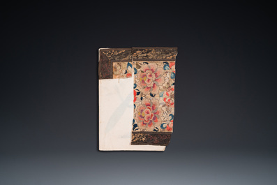 Album de 12 peintures d'oiseaux, Chine ou Inde, 19&egrave;me