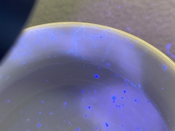 A small Chinese blue and white censer, Kangxi
