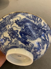 Een Chinese blauw-witte 'Bleu de Hue' kom voor de Vietnamese markt, Tự Đức periode, eind 19e eeuw