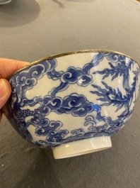 Een Chinese blauw-witte 'Bleu de Hue' kom voor de Vietnamese markt, Tự Đức periode, eind 19e eeuw