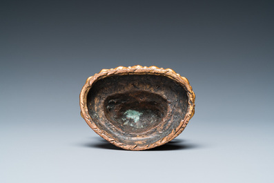 Mahakala en bronze dor&eacute;, Sino-Tibet, 19&egrave;me